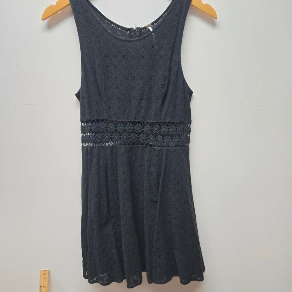 Free People Black A-Line Dress sz Small / 6